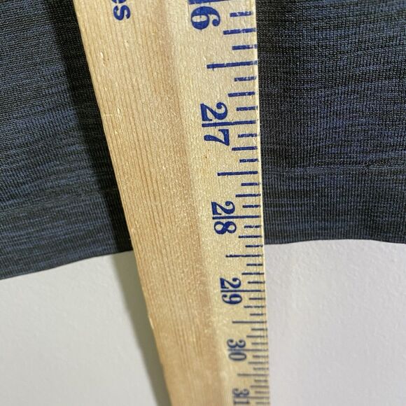 Lululemon Performance Golf Athletic Polo Blue Gray Men’s Large - Picture 8 of 10